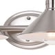 preview thumbnail 8 of 9, Akron 2-Light 18 in. W Bathroom Vanity Lighting Fixture, Metal Shade, Dimmable, LED Compatible Over the Mirror Mount Wall Sconce