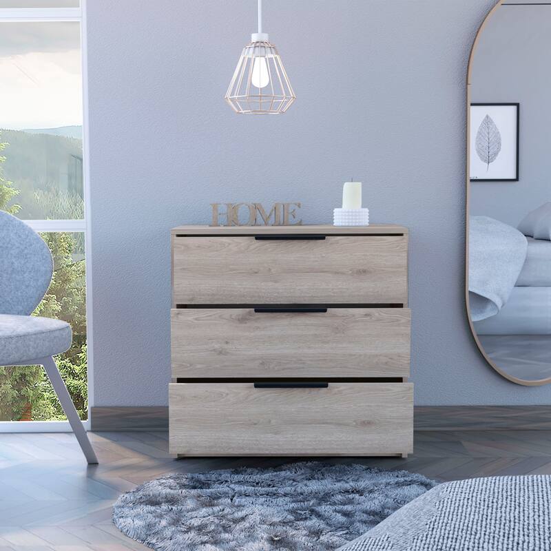 Cannon 3-Drawer Rectangle Dresser
