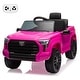 preview thumbnail 29 of 40, Kids Ride On Car,Toyota Licensed Kids Ride-On Truck 12V with Remote Control Rose