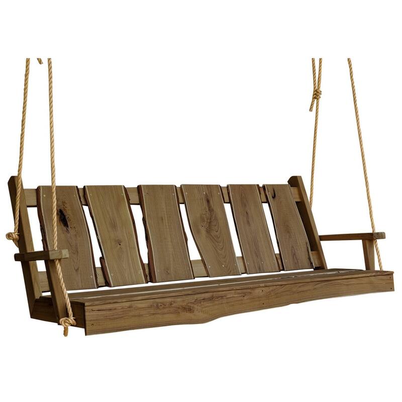Live Edge Locust Wood Timberland Swing