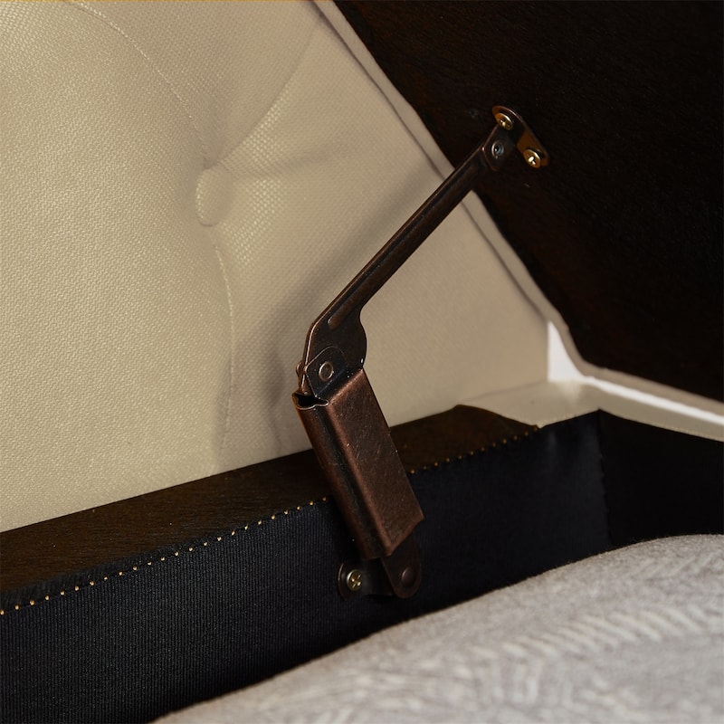 Storage Bench for Bedroom End of Bed Rolled Armed Velvet Ottoman Couch Long Bench