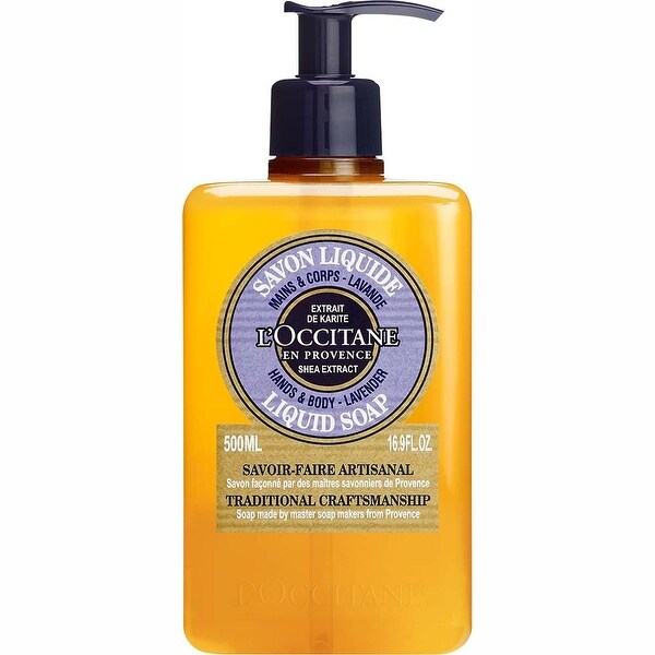 L'Occitane Shea Lavender Hands & Body 16.9-ounce Liquid Soap. Opens flyout.