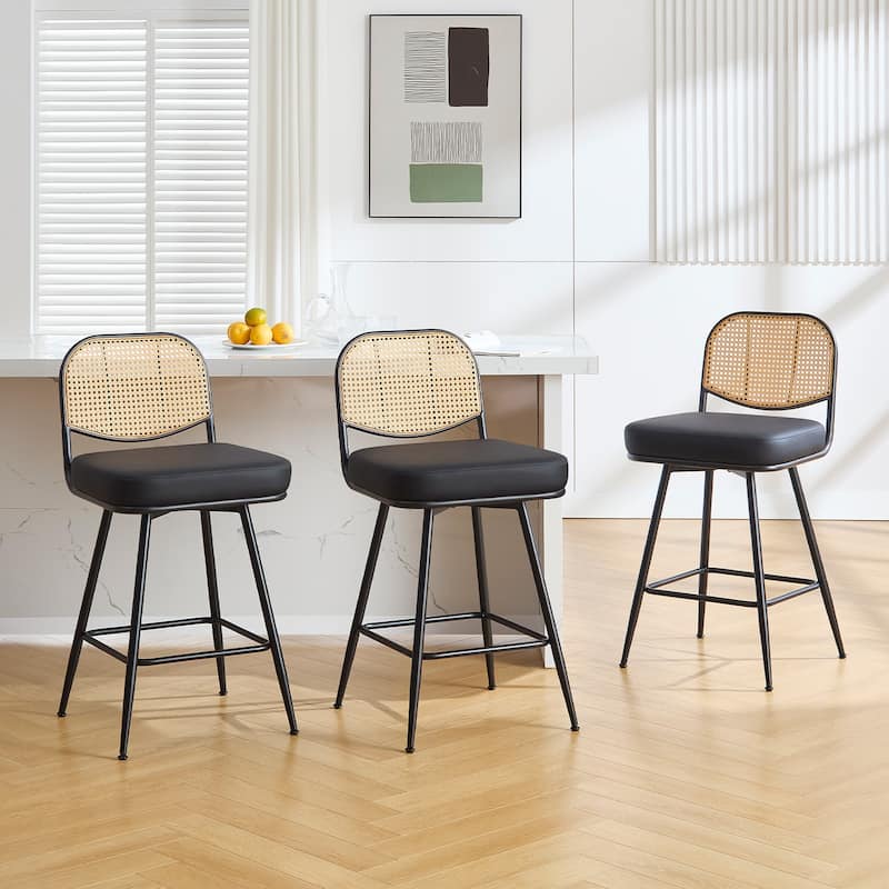 26"/29" Counter Height Swivel Bar Stools Set of 2/3/4