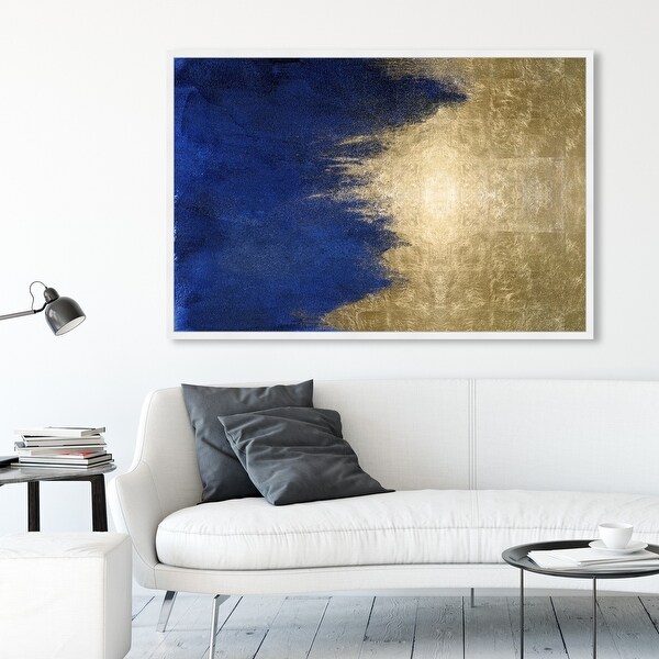 Light blue abstract painting on sale