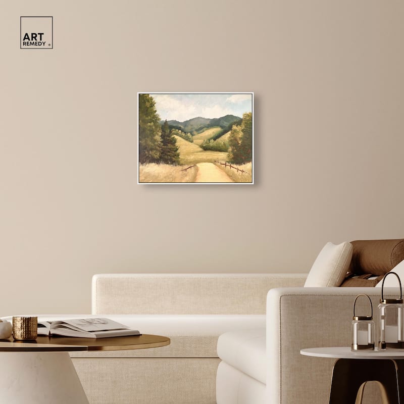 Summer Fields Canvas by Art Remedy