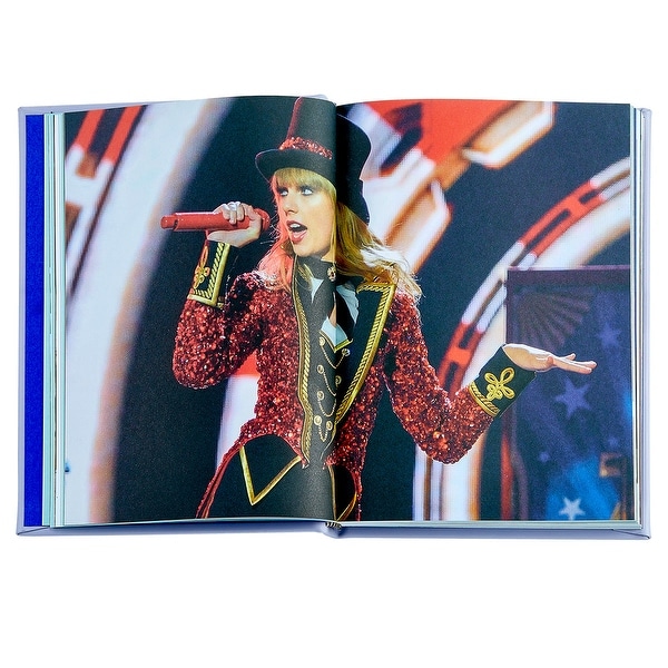 Graphic Image Icons of Style Taylor Swift Leather Coffee Table