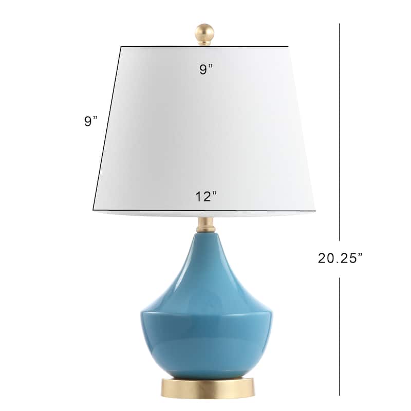 SAFAVIEH Disney Lighting Cosmic Ceramic 19-inch Table Lamp with LED Bulb - 12Wx12Dx19H