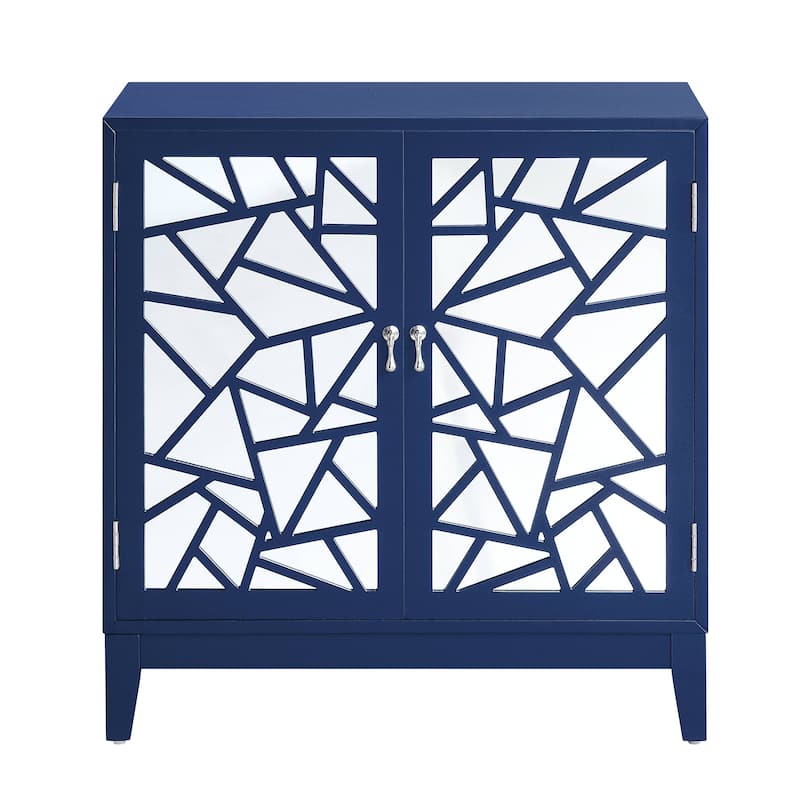 Charming Console Cabinet with Versatile Storage and Stylish Design