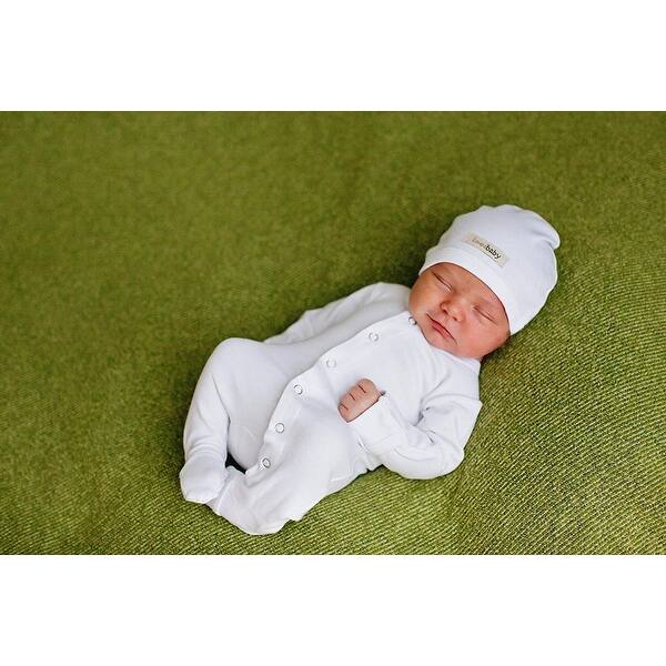 Shop L Ovedbaby Unisex Baby Organic Cotton Footed White Size Nb