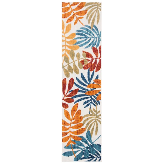 SAFAVIEH Cabana Laila Indoor/ Outdoor Waterproof Patio Floral Rug