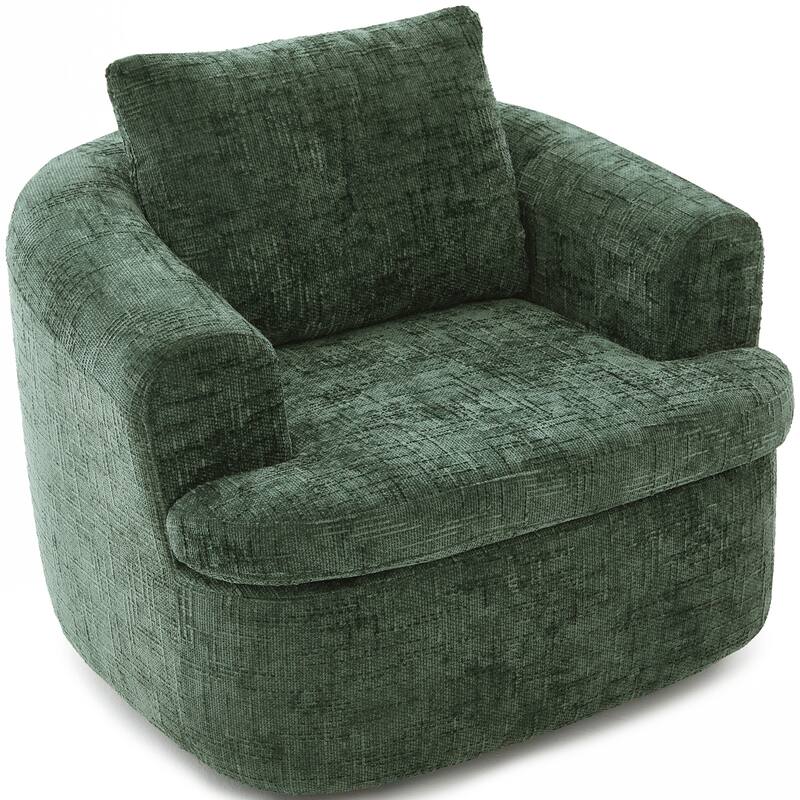 360° Swivel Sofa Chair Accent Barrel Chair for Living Room