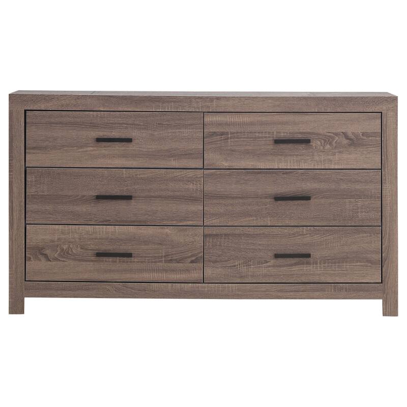 Sherwood Barrel Oak 4-piece Queen Bedroom Set