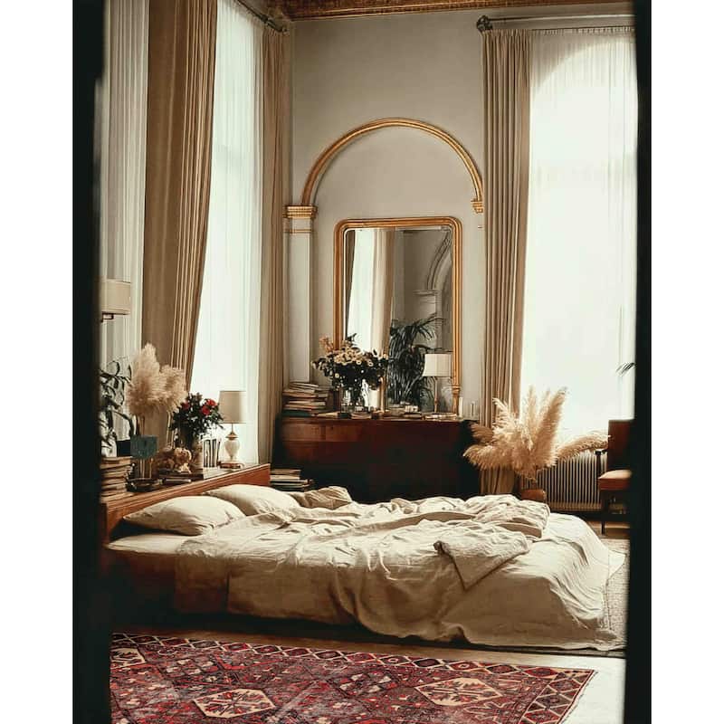 ECARPETGALLERY Hand-knotted Antalya Vintage Red Wool Rug - 6'6 x 10'0