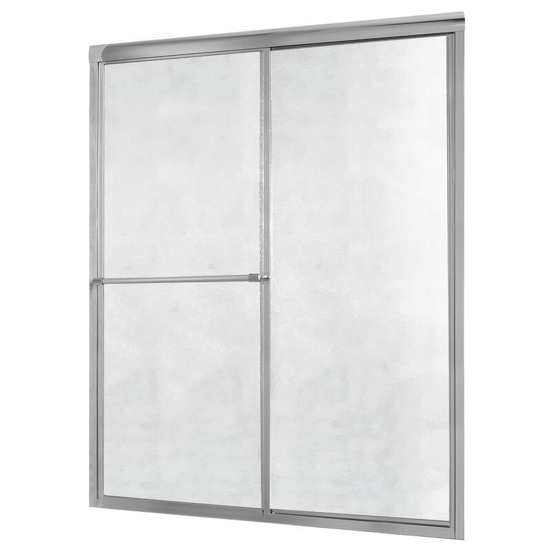CRAFT + MAIN TDSS4870-OB Tides 70" High x 48" Wide Sliding Framed - Silver