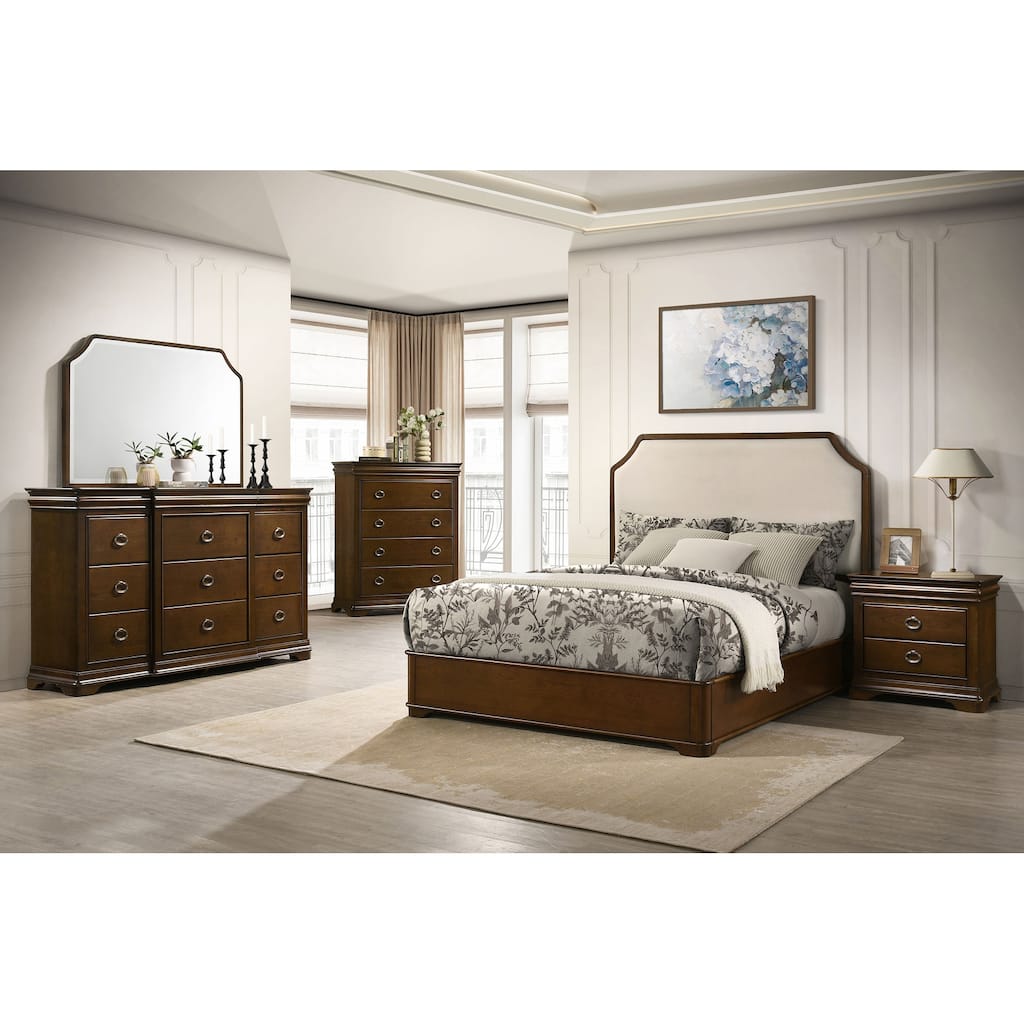 Garland Bedroom Set Brown Cherry