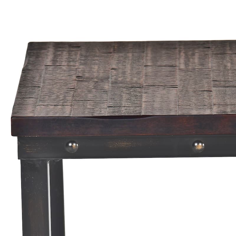 Steve Silver Austin Industrial-style Wood Side Table