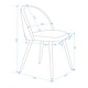 preview thumbnail 30 of 184, Carson Carrington Mid-Century Modern Velvet Dining Chair Set of 2