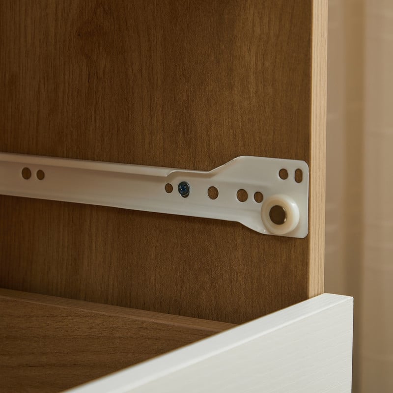 Modern Wood 4 Drawer Dresser Bedroom Storage Drawer Organizer Closet