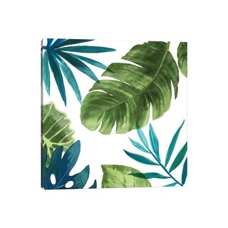 iCanvas "Tropical Leaves II" by Asia Jensen Canvas Print - Bed Bath ...