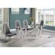 Option 5pcs - Chrome - Dark Gray 