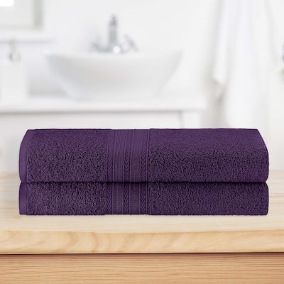Eco-Friendly Sustainable Cotton Bath Sheet by Superior (Set of 2)