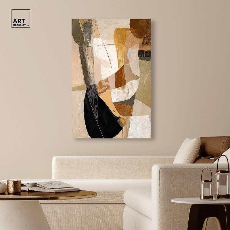 Tactile Depth II Canvas by Art Remedy, Gallery Wrapped