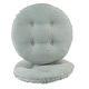 preview thumbnail 32 of 33, Klear Vu Omega Tufted Barstool Cushion Set Set of 2 - Spa