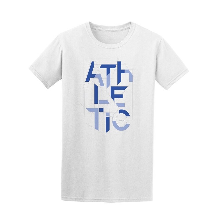 Shop Athletic Abstract Art Tee Men S Image By Shutterstock Free