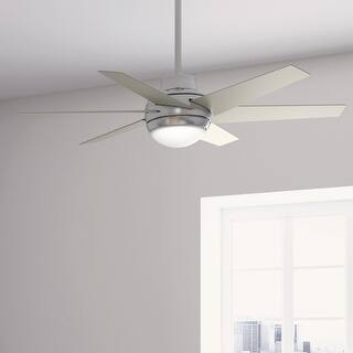 Hunter 52" Sotto Ceiling Fan with Integrated LED Light and Handheld Remote