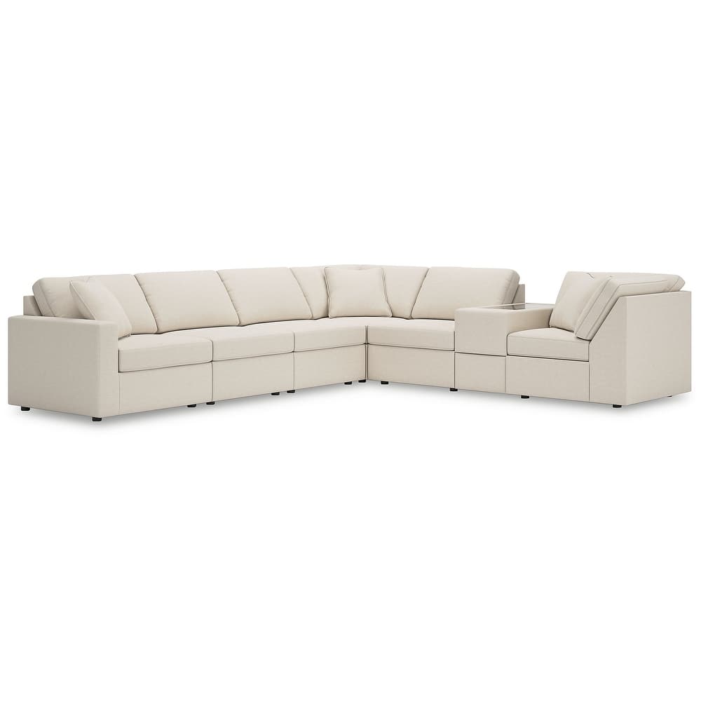 Signature Design by Ashley Modmax 7-Piece Sectional with Storage Console