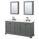 Option Dark Gray / Giotto Quartz Top / Matte Black