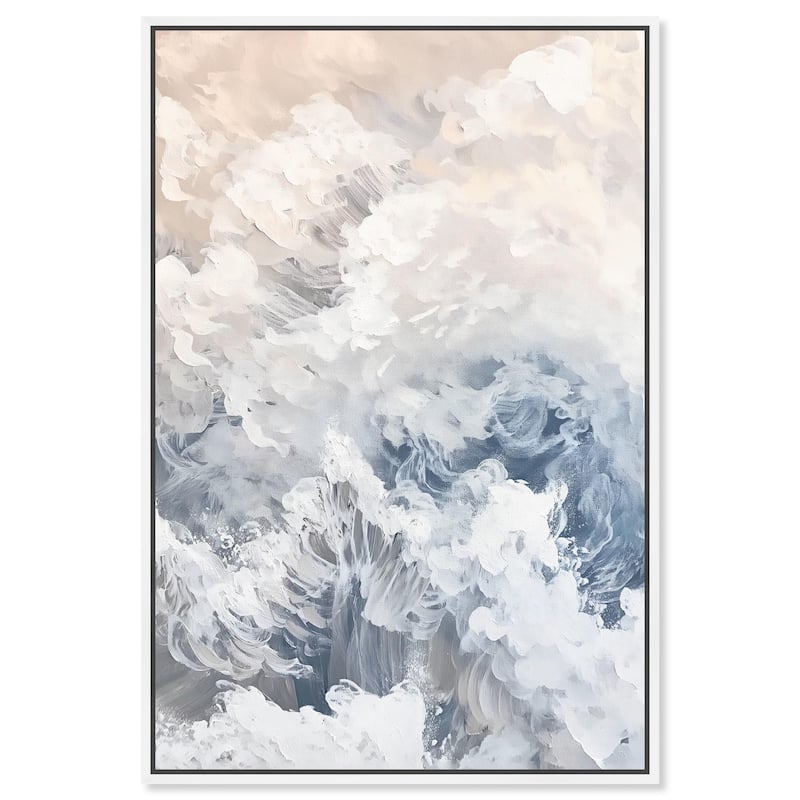 Celestial Slumber II Canvas by Art Remedy - White - 30" x 45"