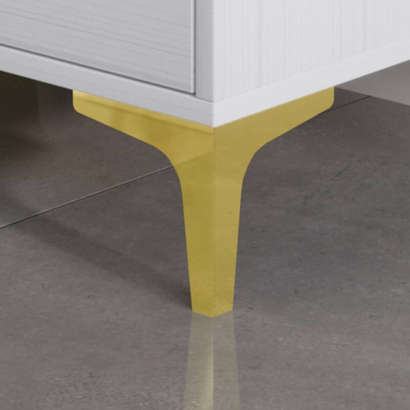 CraftPorch Simple and Stylish 2-Drawers Nightstand