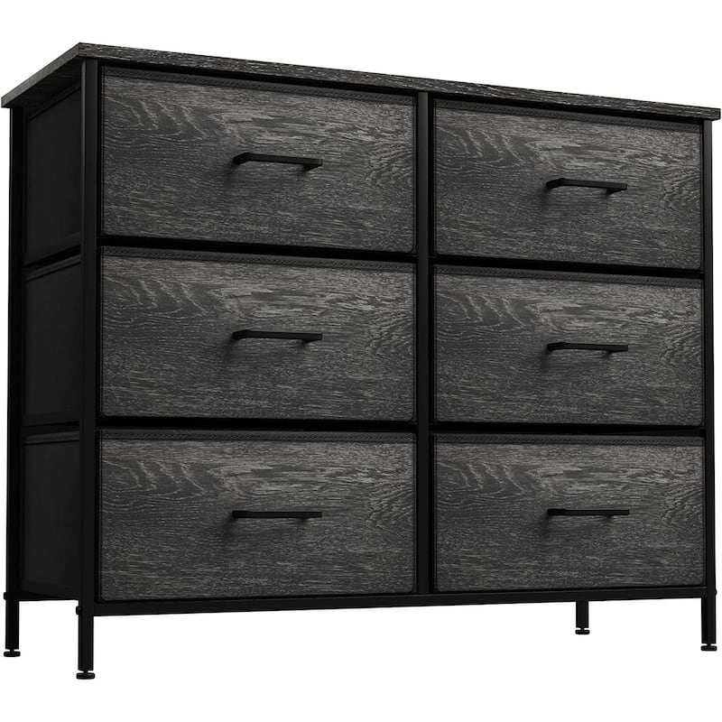 Dressers for Bedroom with 6 Drawers, Chest of Drawers for Bedroom