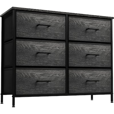 Dressers for Bedroom with 6 Drawers, Chest of Drawers for Bedroom