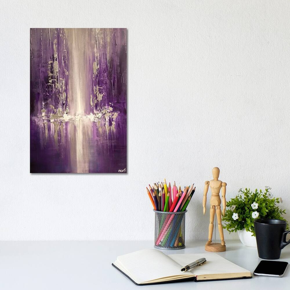iCanvas "Purple Rain" by Osnat Tzadok Canvas Print
