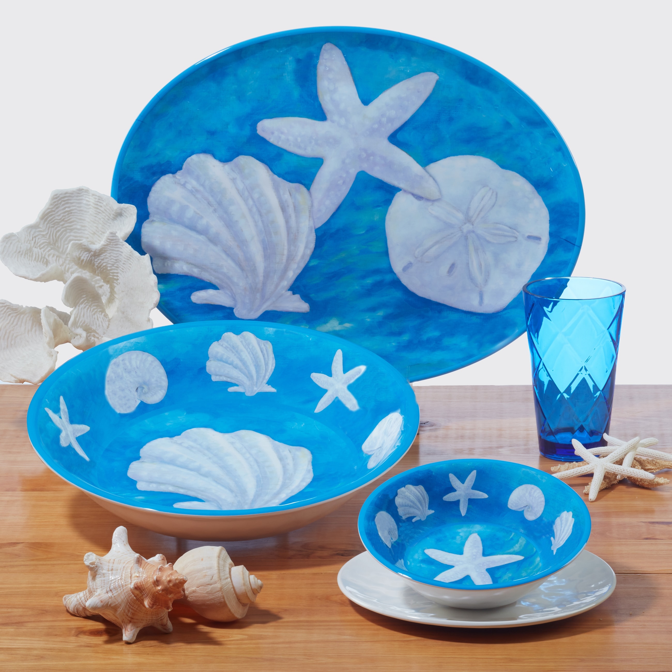 Dinnerware Plates Coastal Dishware Sets Certified International