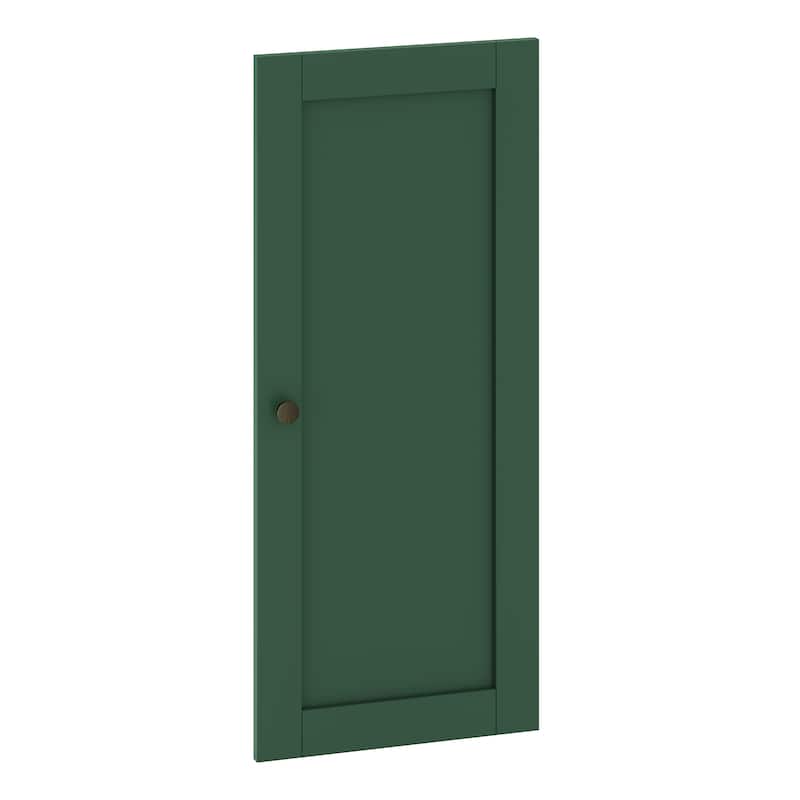 Palace Imports 100% Solid Wood Modular Shaker Door for Pantries, Sideboards, Bookcases, Bathroom Cabinets - Green