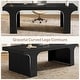 preview thumbnail 40 of 44, 70.9" Executive Desk, Large Wood Computer Office Desk, Writing Table Business Workspace Home Office Accent Desk