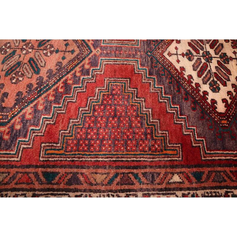 ECARPETGALLERY Hand-knotted Konya Anatolian Red Wool Rug - 3'7 x 11'6