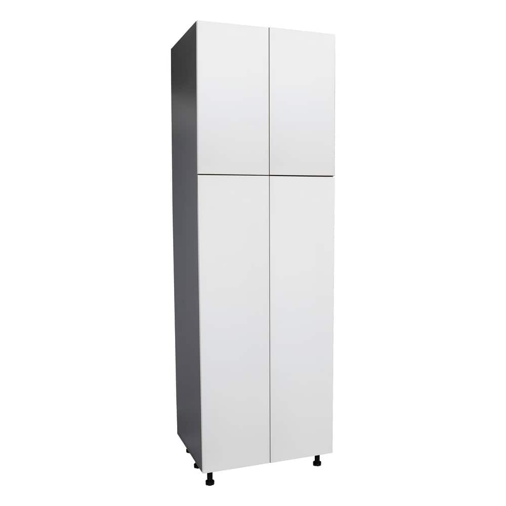 30" x 96" Utility Cabinet-Four Door-Grey - 30 x 96 x 23 3/8