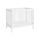 preview thumbnail 1 of 8, Oxford Baby Essential 4 in 1 Mini Crib White
