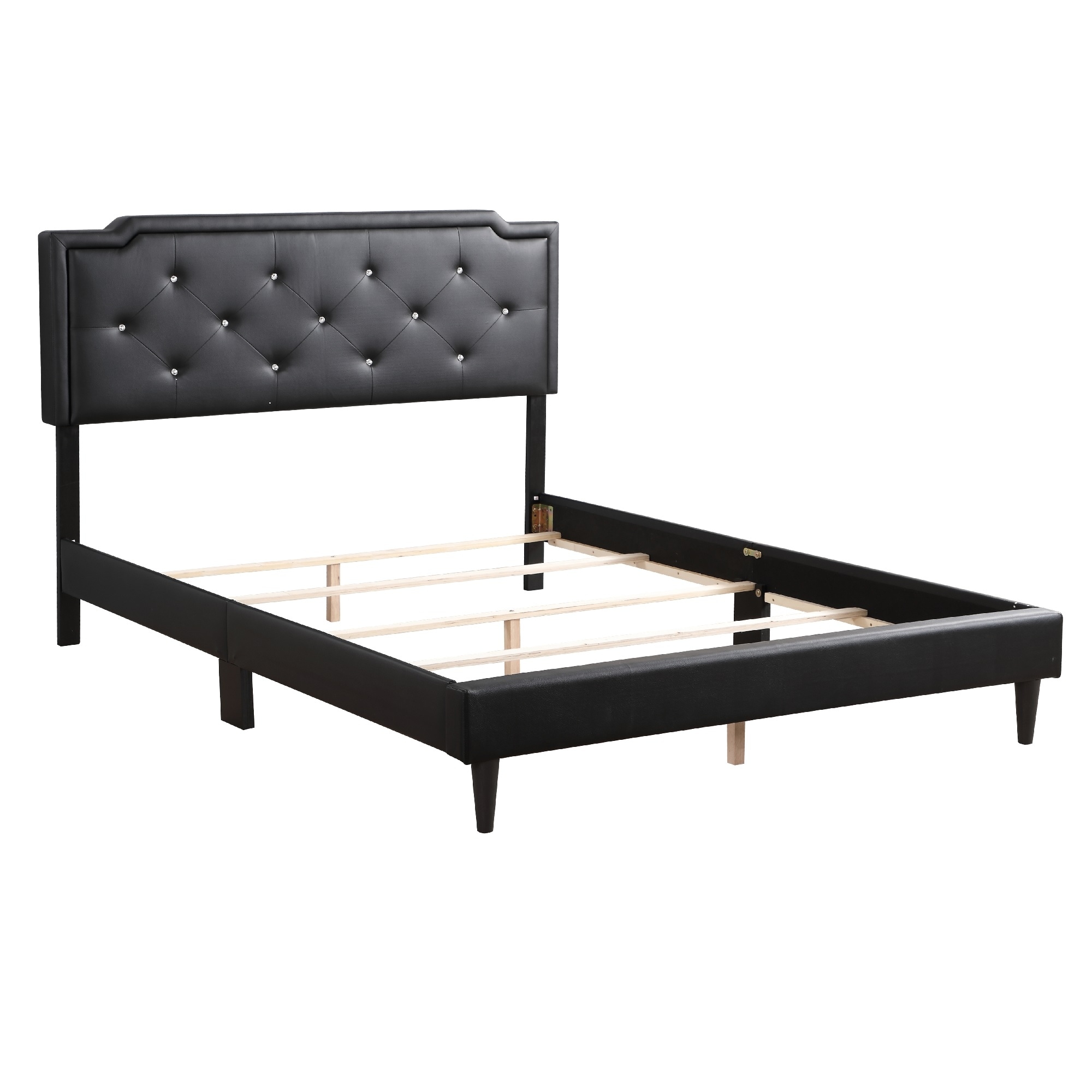 Adjustable Tufted Queen Panel Bed - 85