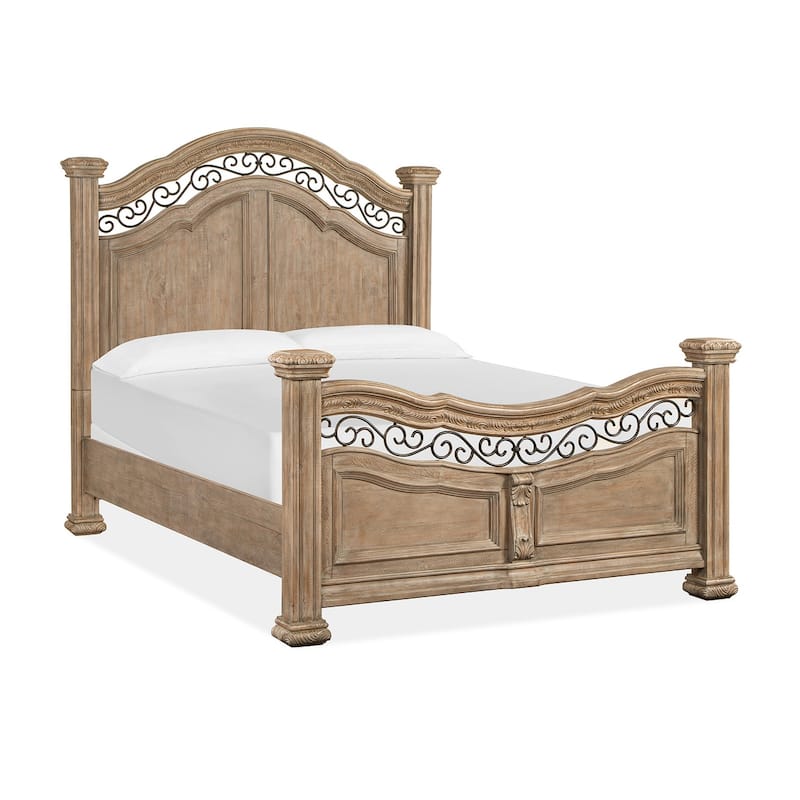 Magnussen Home Marisol Fawn Panel Bed - Queen