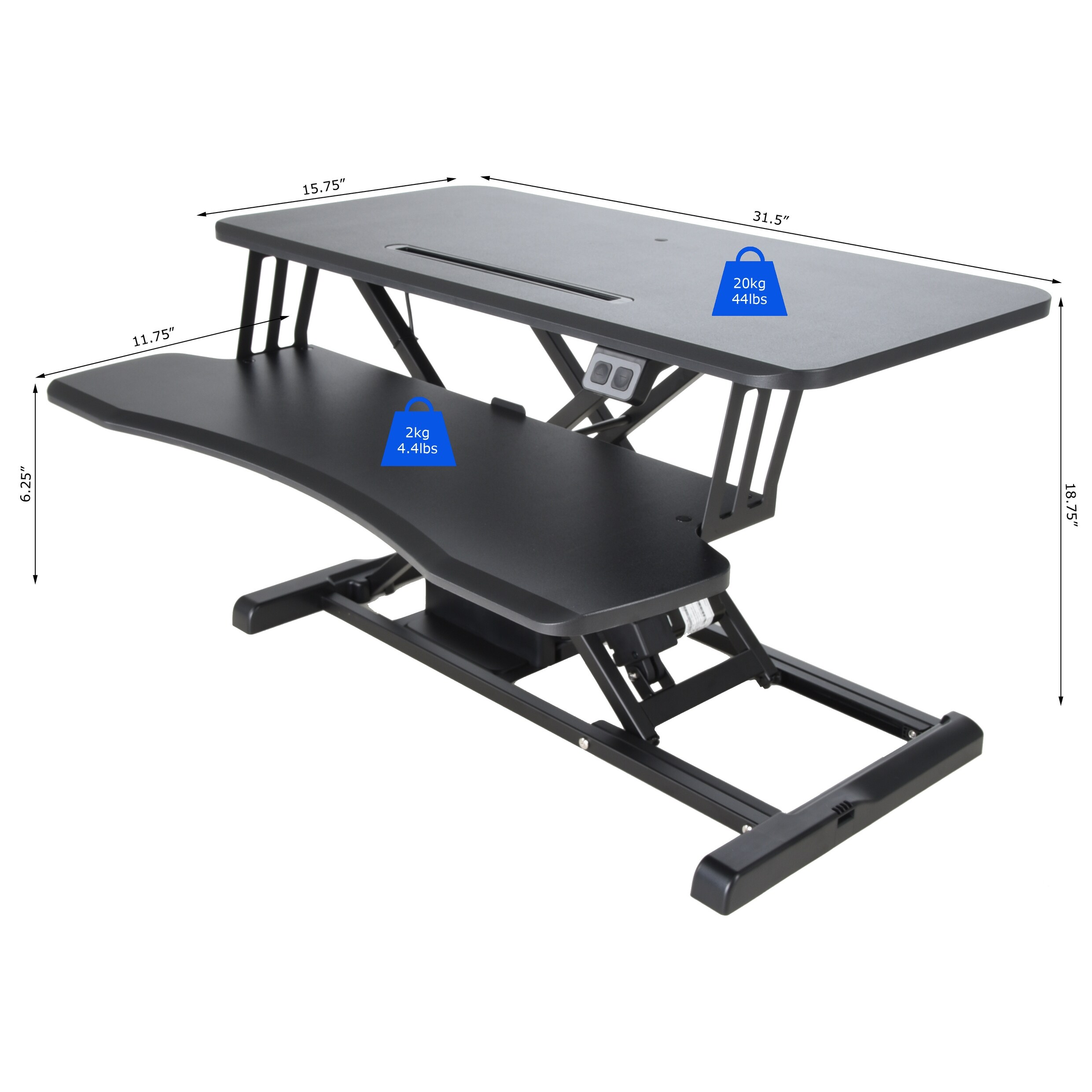 Shop Conquer Electric Standing Desk Height Adjustable Motorized