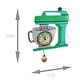 preview thumbnail 4 of 2, Allen Designs Green Vintage Kitchen Mixer Wall Clock Cupcake Pendulum - 10.75 X 11.5 X 1.75 inches