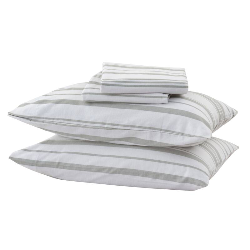 Ultra Soft 100% Turkish Cotton Flannel Double Brushed Solid Sheet Set