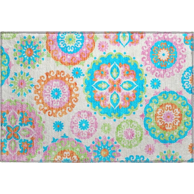 Premium Washable Super Soft Boho Suzani Mayfield Rug