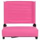 2 Pack 500 lb. Rated Lightweight Stadium Chair-Handle-Padded Seat