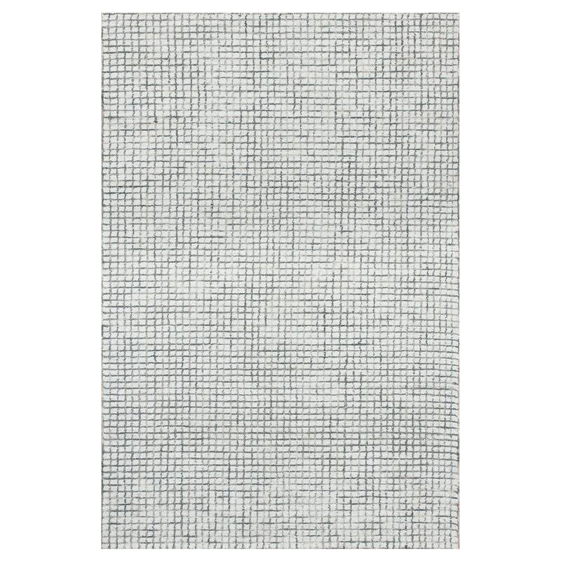 Noah Contemporary Checkered Wool Indoor Area Rug by Sevita